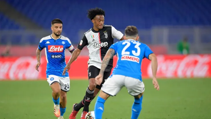 ¡Las mejores imágenes del campeonato del Napoli frente a la Juventus!
