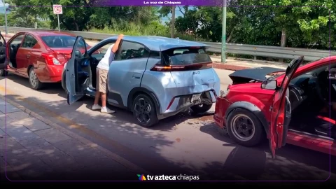 Accidente Tuxtla Gutiérrez Libramiento Sur