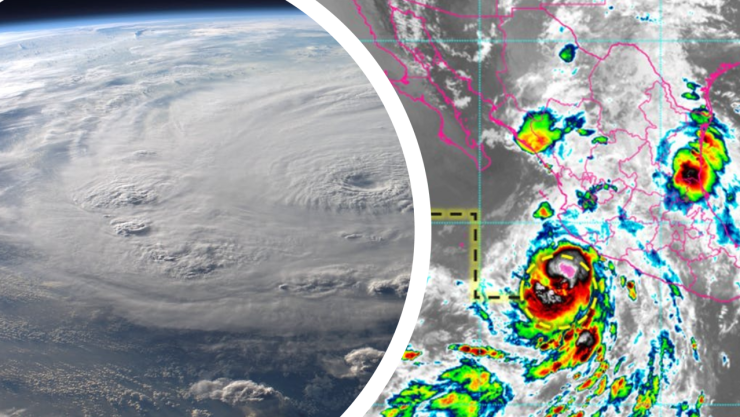 ¡Se desata Flossie! Huracán categoría 1 azota el Pacífico con lluvias torrenciales y oleaje brutal