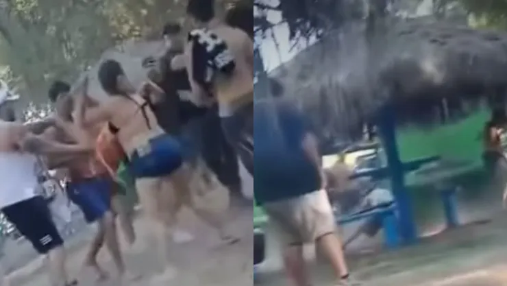 Brutal riña en parque acuático de Chihuahua