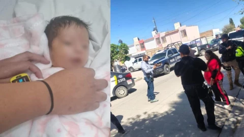 Localizan viva a la bebé Judith; fue abandonada en un parque