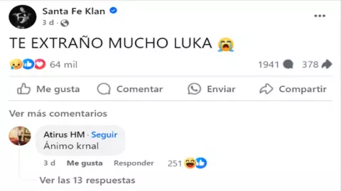 ¿Maya no deja que lo vea? Santa Fe revela que extraña a su hijo y lo critican en redes