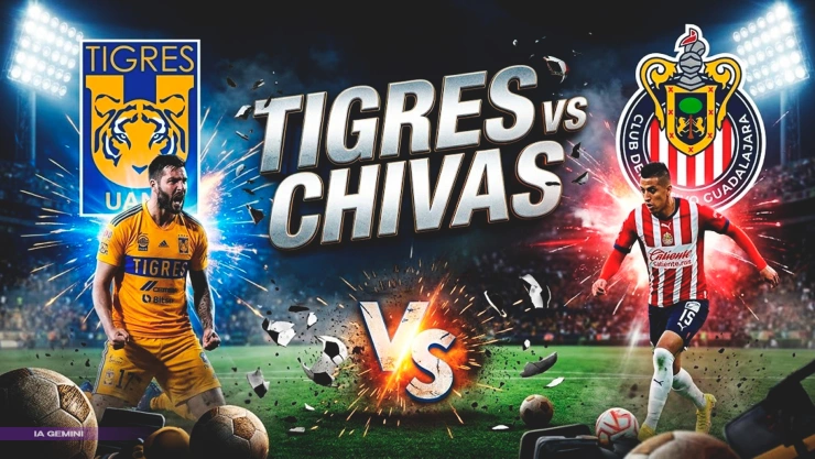 Tigres vs. Chivas EN VIVO: Dónde ver el partido de la Jornada 14 del Clausura 2026