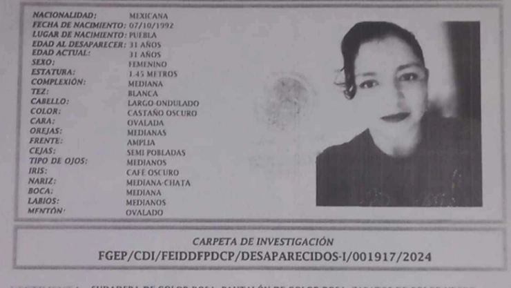 enedina garcía juárez desaparecida puebla