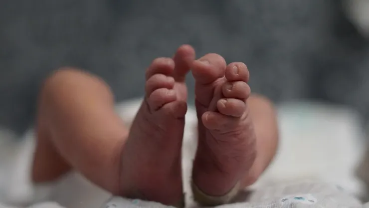 Bebé hospitalizado