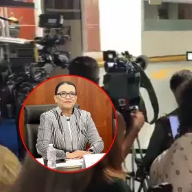 Rosa Icela Rodríguez evita el Pleno del Senado.