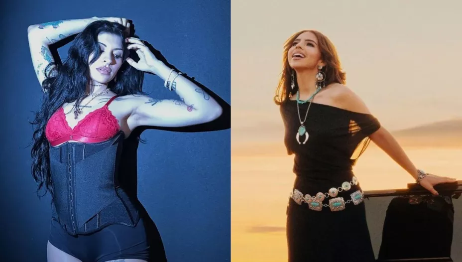 Cazzu no soporta la risa cuando le preguntan sobre Ángela Aguilar; esta fue la razón