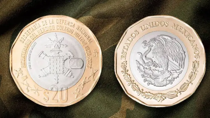 ¿La tienes? Moneda de 20 pesos conmemorativa se vende en hasta 5 millones de pesos