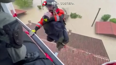 Inundaciones Italia personas