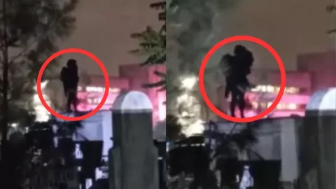 ángel de la muerte en panteón de Veracruz