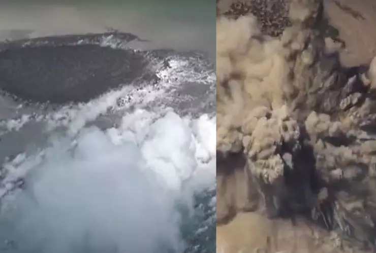 ¡iMPACTANTE! Erupción volcánica en Japón crea la isla más joven del planeta Tierra (VIDEO)