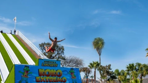 muere hombre en tobogan Koko Extremo