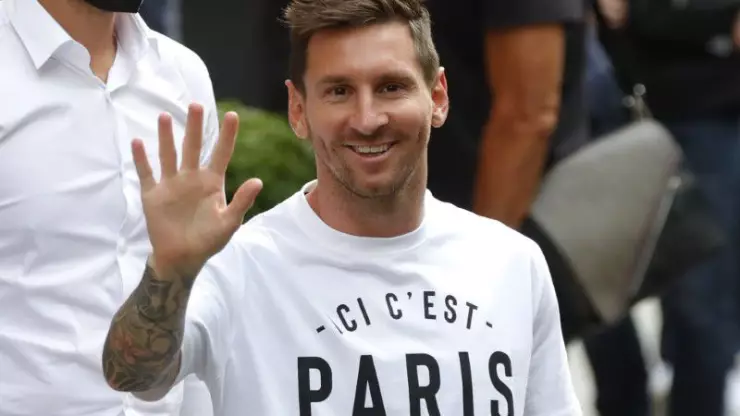 Lionel Messi de Barcelona a Par&iacute;s 