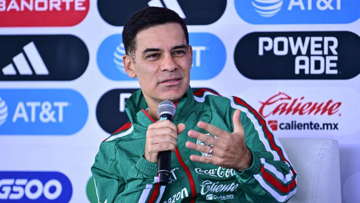 Rafa Márquez en su presentación como DT de la Selección Mexicana