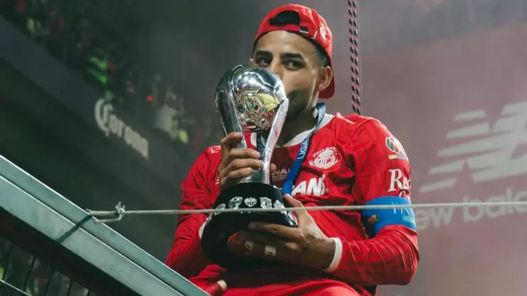 Alexis Vega, capitán de Toluca