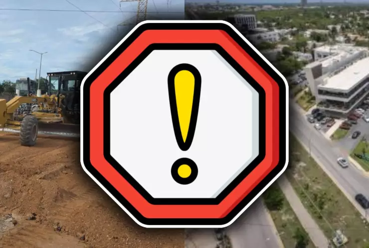 ¡Tráfico en Cancún! Cruce de Av. Huayacán con Av. Colegios permanecerá cerrado por varios días: Esta es la razón