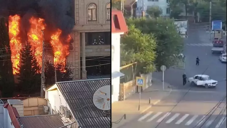 Atacan sinagoga y una iglesia en Rusia; reportan al menos un muerto y varios heridos.jpg