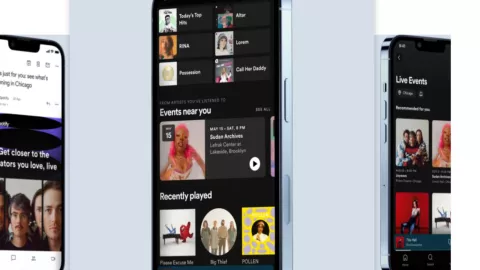 celular con spotify