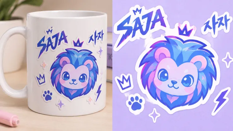 Stickers Baby Saja Boys