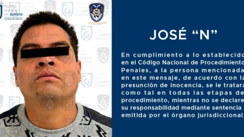 Capturan al presunto líder de “Los Maceros”, grupo dedicado al secuestro y cobro de piso en CDMX