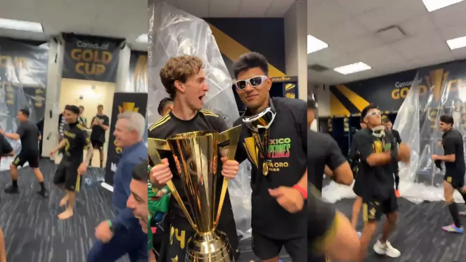 Festejo México Copa Oro 2025