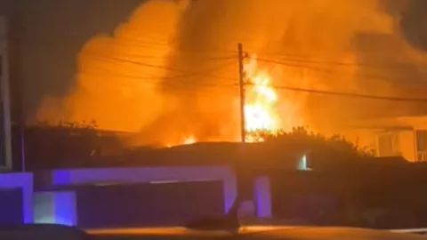 Incendio el 29 de abril en colonia Aeropuerto de Tijuana