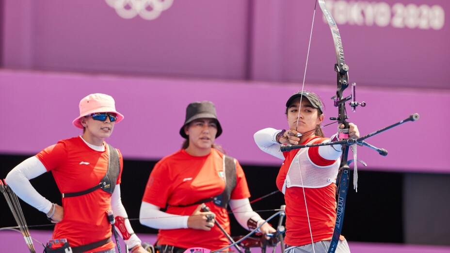 Ana Paula Vázquez en la prueba por equipos en Tokyo 2020