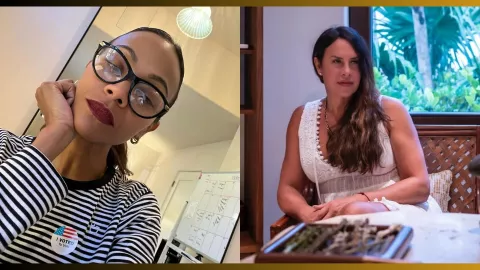 Zoe Saldaña se deslinda de Karla Sofía Gascón