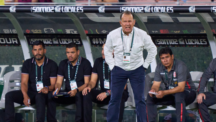 Juan Reynoso, técnico de la selección de Perú