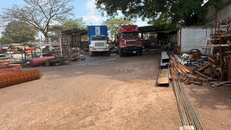 La chatarrería quedó bajo resguardo tras el ataque armado en el sur de Veracruz