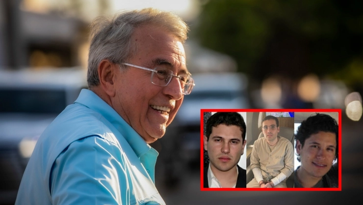 Rubén Rocha Moya es acusado supuestos nexos con Los Chapitos en Sinaloa.