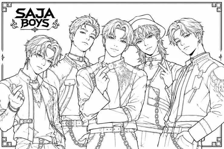 Saja Boys en grupo