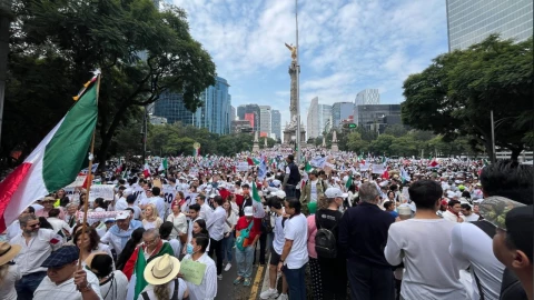 Marcha contra la Reforma Judicial: en vivo movilizaciones y consignas de estudiantes hoy 1 de septiembre