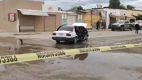 ¡Tragedia! Hombre muere calcinado tras explosión de tanque de gas al interior de su vehículo