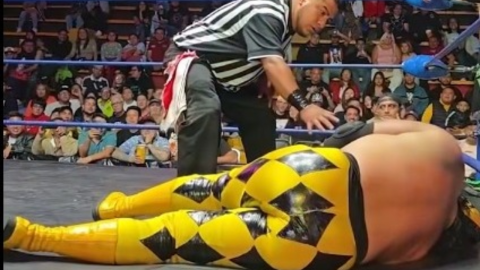Estrella lucha libre se desvanece