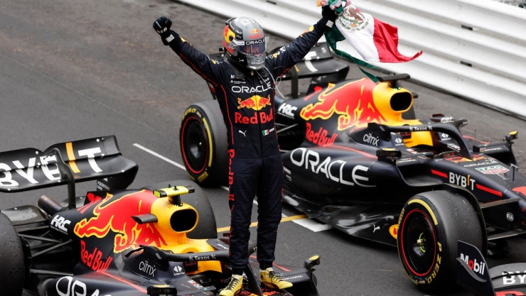 Checo Pérez Gran Premio Mónaco