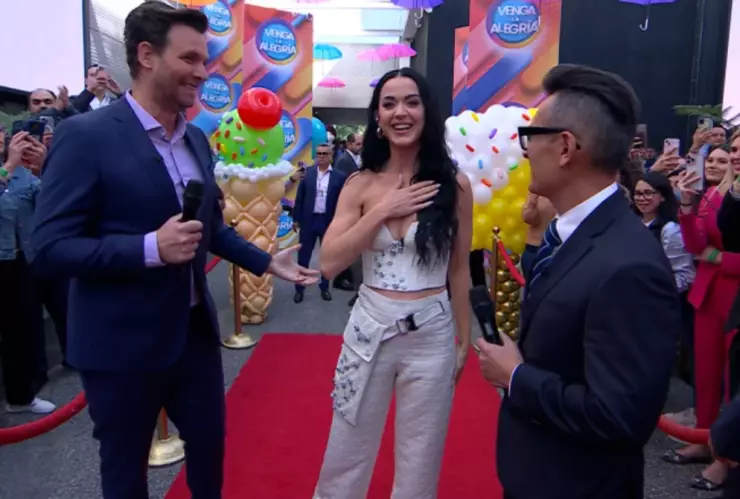 Katy Perry en México: así anunció su gira en Venga la Alegría