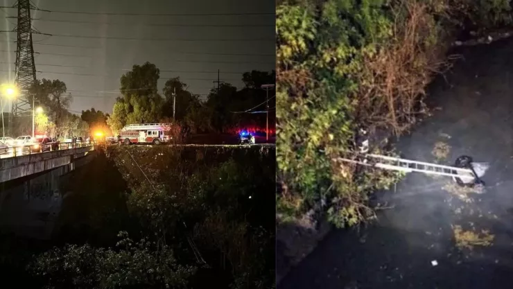 Mueren 5 estudiantes de veterinaria tras caer al interior de un canal de aguas negras en EDOMEX