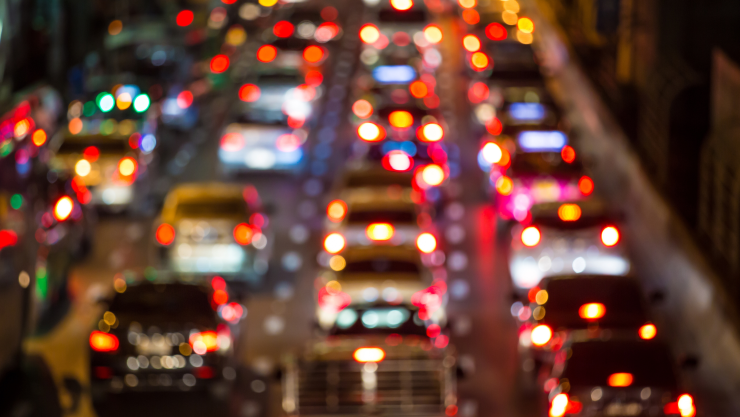 Así está el tráfico en la autopista México–Cuernavaca.