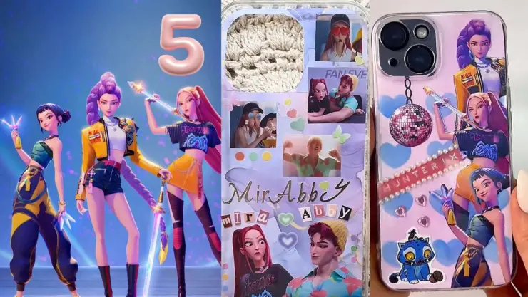 ideas para personalizar la funda de tu celular al estilo K-Pop Demon Hunters.jpeg