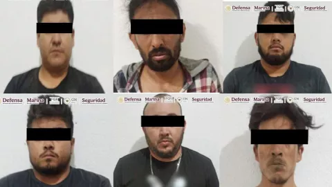 Detienen a siete sujetos en enfrentamiento contra las fuerzas armadas en BCS