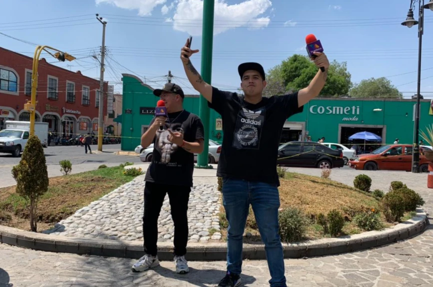 Mr. Fark y Saga realizaron un Facebook live desde Teotihuacan promoviendo la gira virtual.png