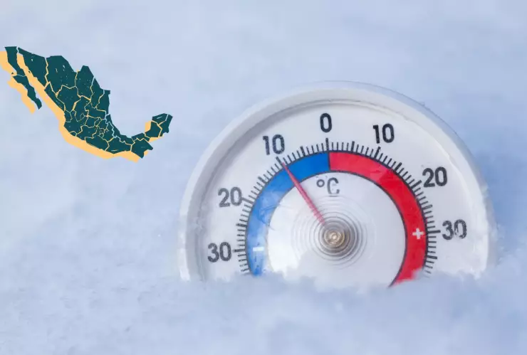 Advierten temperaturas bajo cero en estas entidades por el Frente Frío 6