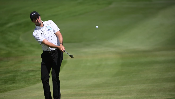 Álvaro Ortiz sigue entre los mejores del Mexico Open at Vidanta