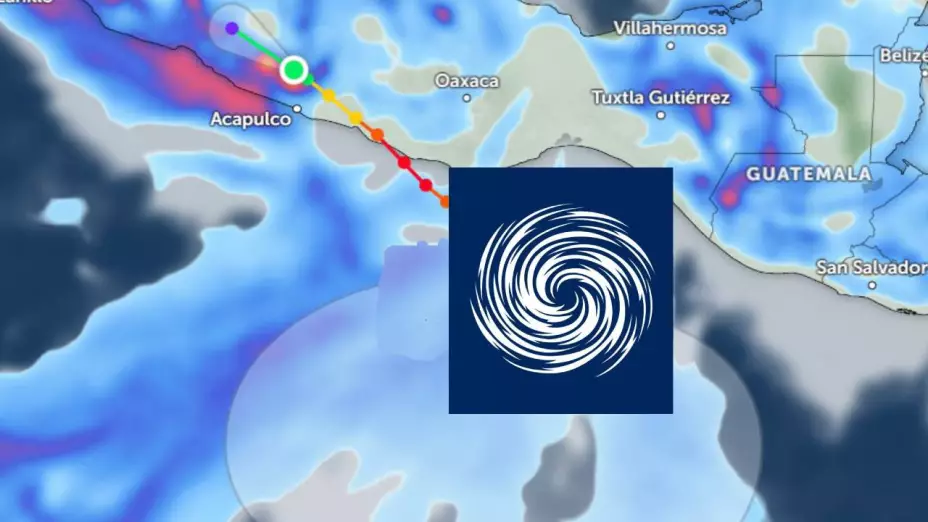 Identifican nuevo sistema de baja presión cerca de Erick