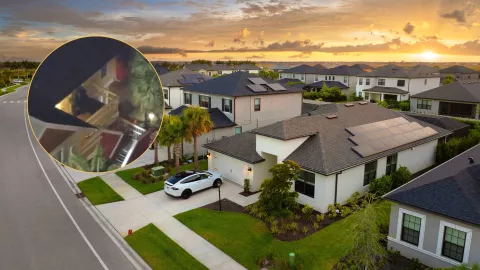 La estrategia de robo en apartamentos en Florida.