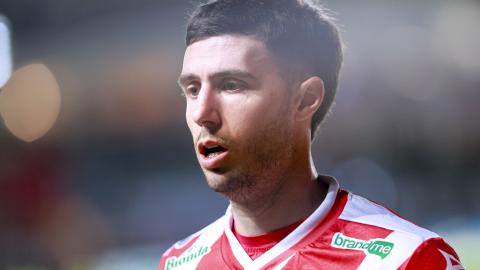 José Antonio Paradela de Necaxa durante el partido de ida de cuartos de final entre Necaxa y Tigres UANL por la Liga BBVA MX.