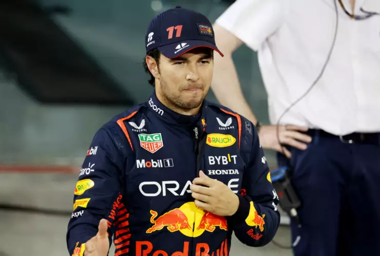 Checo Pérez en el Gran Premio de Baréin