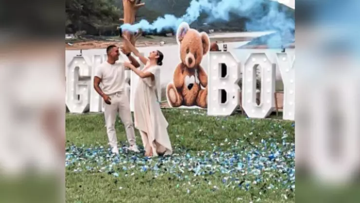 Pame Verdirame y Heliud Pulido piden ayuda para el nombre de su bebé