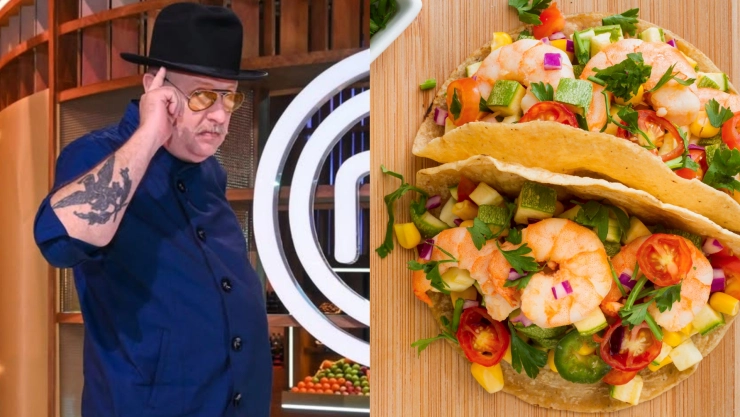 El chef Herrera dió sus secretos para preparar unas deliciosas pescadillas de camarón
